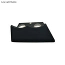 Modern black and silver led wall sconce bedroom light 110v-120v