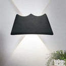 Modern black and silver led wall sconce bedroom light 110v-120v