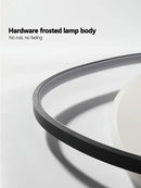 Modern black and white led ceiling lamp for bedroom