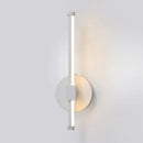 Modern black angular led wall light for bedroom decor