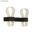 Modern black arc ring sconce wall lamp bedroom led light