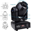 Modern black big dipper 10w spot light living room pattern projector