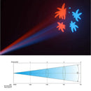 Modern black big dipper 10w spot light living room pattern projector