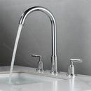 Modern black brass basin faucet waterfall bathroom tap with textured handles