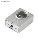 Modern black & brushed silver rgb wall lighting piece – corridor led