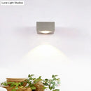 Modern black & brushed silver rgb wall lighting piece – corridor led
