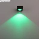 Modern black & brushed silver rgb wall lighting piece – corridor led