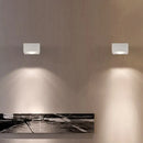 Modern black & brushed silver rgb wall lighting piece – corridor led