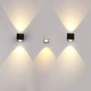 Modern black & brushed silver rgb wall lighting piece – corridor led