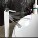 DecorBites™ Brass Bathroom Faucet Vessel Sinks Mixer - Swivel Spout Vanity Tap, Chrome Deck Mounted