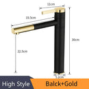 DecorBites™ Brass Bathroom Faucet Vessel Sinks Mixer - Swivel Spout Vanity Tap, Chrome Deck Mounted