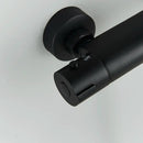 DecorBites™ Black/Chrome Brass Thermostatic Shower Set with Wall Mount - Bathroom Accessories