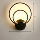 DecorBites™ Sleek Acrylic Loop LED Wall Sconce - Stylish Bedroom Light Fixture
