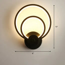 DecorBites™ Sleek Acrylic Loop LED Wall Sconce - Stylish Bedroom Light Fixture