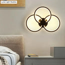 DecorBites™ Sleek Acrylic Loop LED Wall Sconce - Stylish Bedroom Light Fixture