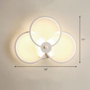 DecorBites™ Sleek Acrylic Loop LED Wall Sconce - Stylish Bedroom Light Fixture