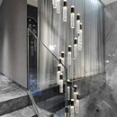 Modern black & clear decorbites crystal chandelier living room light