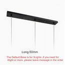 Modern black conical led pendant lamp for kitchen island