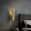 Modern black copper luxe wall lamp living room teardrop sconce