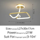 Modern black crystal chandelier living room white led ring light