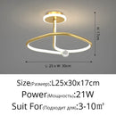 Modern black crystal chandelier living room white led ring light