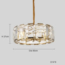 Modern black crystal pendant chandelier dining room luxe lighting