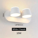 Modern black decorbites adjustable led wall lamp bedroom sconce