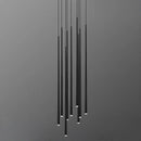 Modern black decorbites conical chandelier stair lamp kitchen lighting