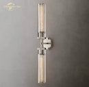 Modern black decorbites crystal hexagonal sconce for living room