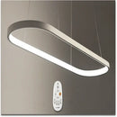 Modern black decorbites designer oval pendant lamp for dining room