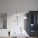 Modern black designer iron pendant light for dining room and bar