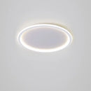 Modern black dimmable led ring ceiling light for living room