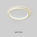 Modern black dimmable led ring ceiling light for living room
