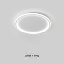 Modern black dimmable led ring ceiling light for living room