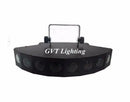 Modern black eight eyes led scanner beam light room party fixture