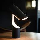 Modern black foldable desk lamp for study and bedroom