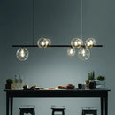 DecorBites™ Glass Ball Pendant Light: Nordic LED Hanging Lamp for Dining Room, Bedroom, Cafe