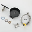 Modern black glass rinser sink – kitchen automatic cup washer