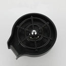 Modern black glass rinser sink – kitchen automatic cup washer
