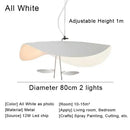 Modern black & gold abstract pendant light dining room sculptural lamp