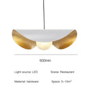 Modern black & gold abstract pendant light dining room sculptural lamp