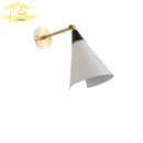 Modern black & gold adjustable wall lamp kitchen sconce