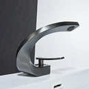 Modern black & gold basin faucet bathroom mixer tap