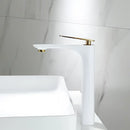 Modern black & gold basin faucet bathroom sink mixer tap