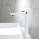 Modern black & gold basin faucet bathroom sink mixer tap
