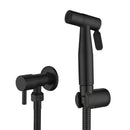 Modern black & gold bidet sprayer set bathroom handheld faucet