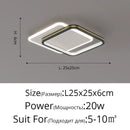Modern black & gold crystal led ceiling lights for entrance hallways