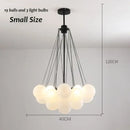Modern black & gold decorbites glass chandelier dining room light