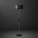 DecorBites™ Black Metal E27 Floor Lamp for Stylish Indoor Lighting