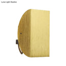 Modern black & gold folded wall light sconce – bedroom decor